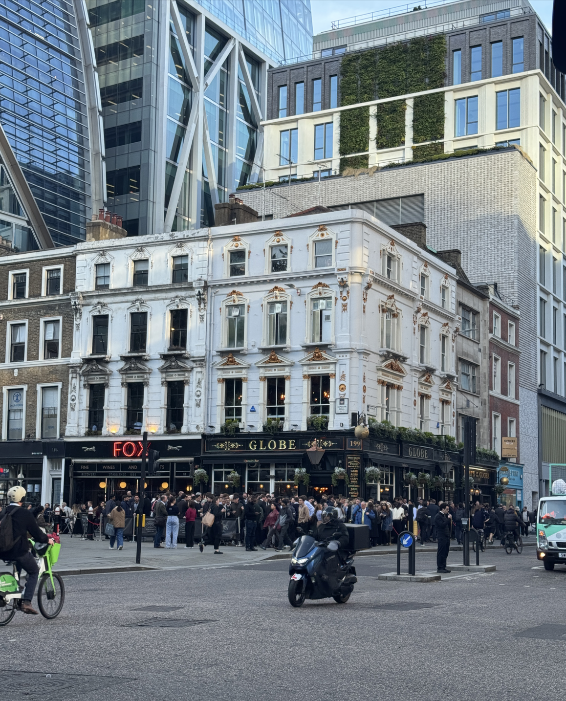 London Thursday evening